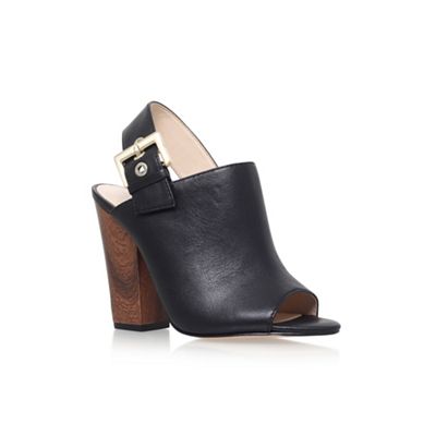 Nine West Black 'Orlanda' high heel slingback shoe